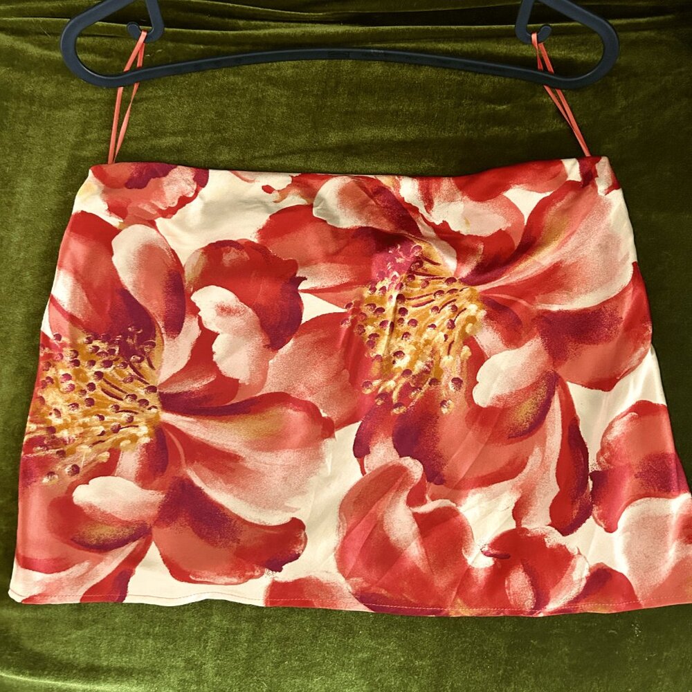Reformation Spritz Silk Top - Summer Day - Picture 4 of 5